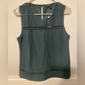 Banana Republic Green Tank Top - NEW WITH TAGS